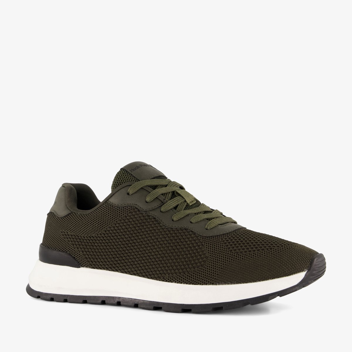 Hush Puppies heren sneakers groen - Maat 43 - Uitneembare zool