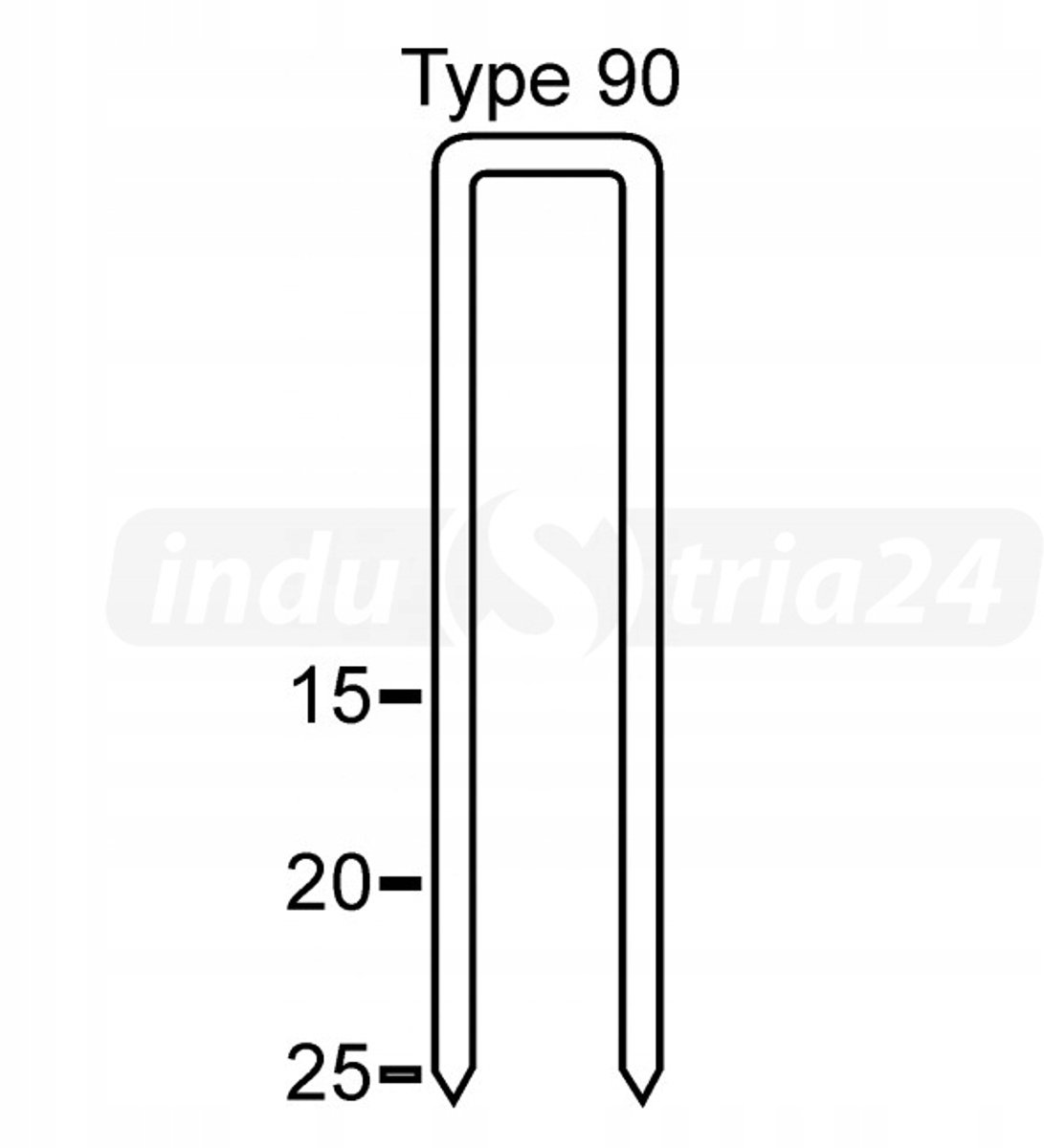 Schneider Nieten Type 90, 30 mm, 2000 stuks