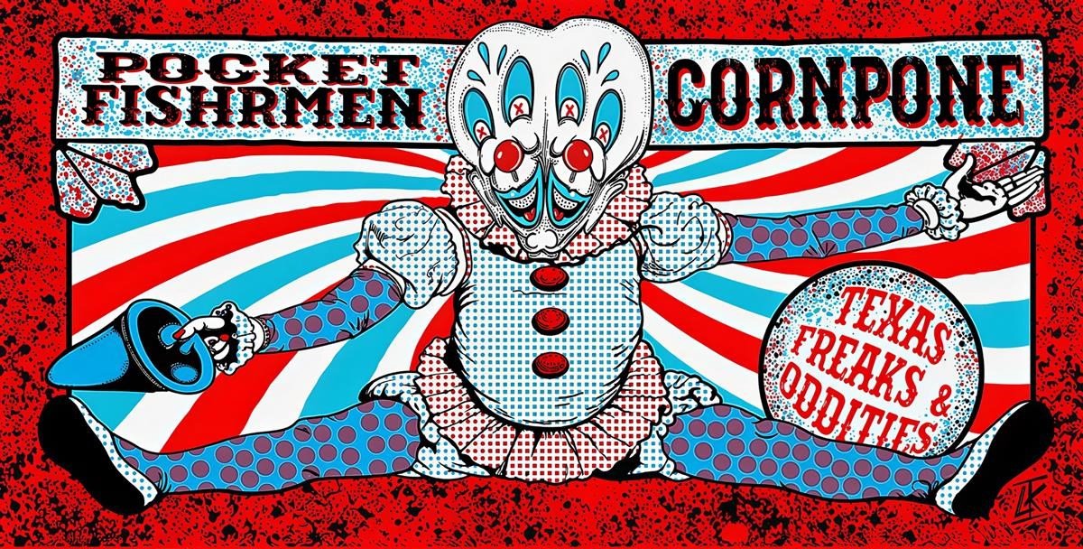Cornpone & Pocket Fishrmen - Split (7" Single)