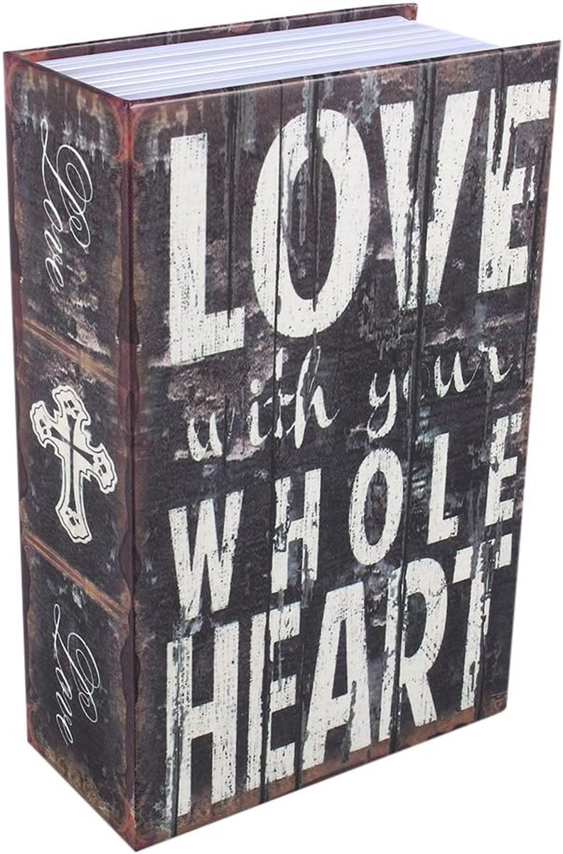 Diversion Book Safe Storage Box, Secret Storage Dictionary Secret Safe Can Meet Security Combination Lock/Key - ShopVlot