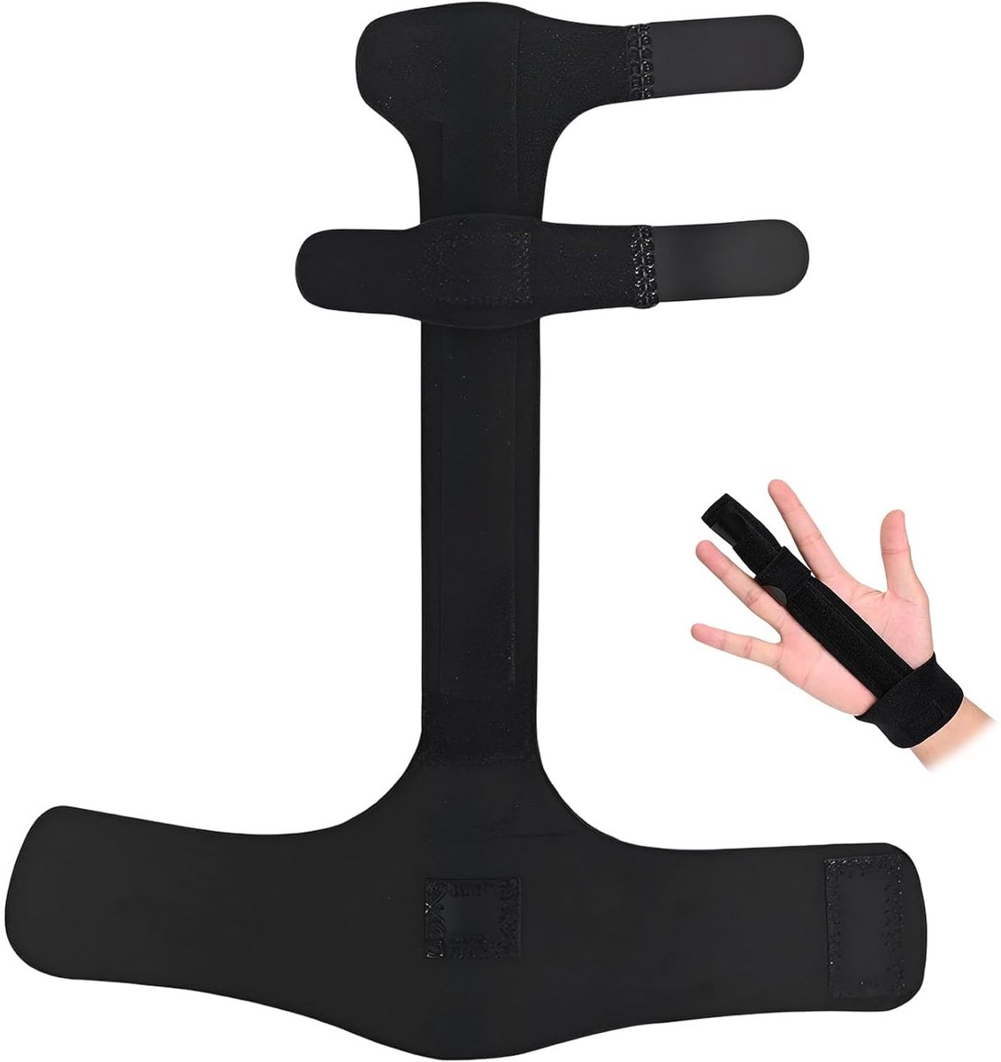 Finger Splint Finger Rest Adjustable Finger Splint Middle Finger Index Ring Finger Aluminium Rail for Trigger Finger - ShopVlot