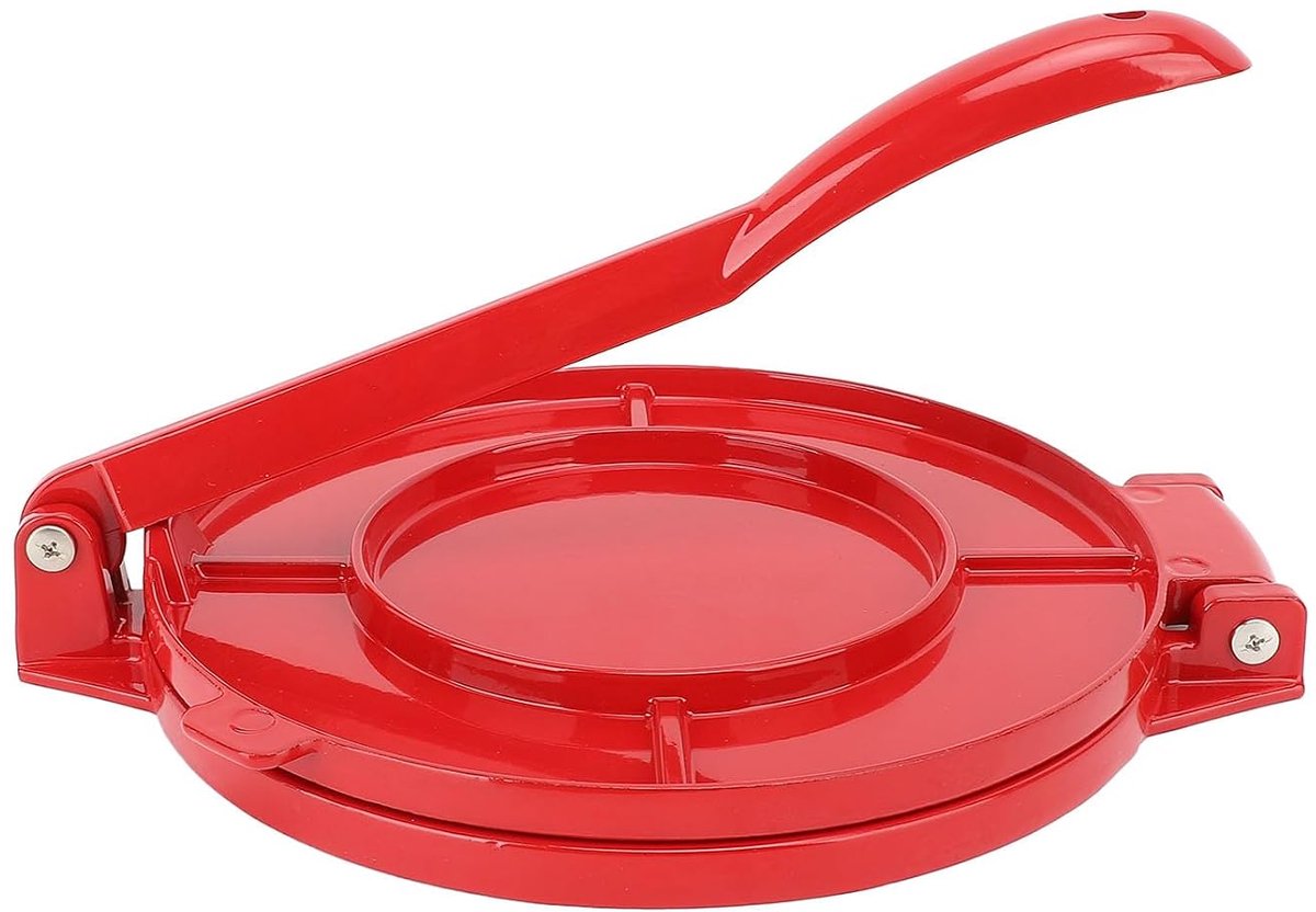 Tortilla Press, 10 Inch Tortilla Maker, Flour Tortilla Press, Aluminum Dough Press Quesadilla Maker Empanada Maker - ShopVlot