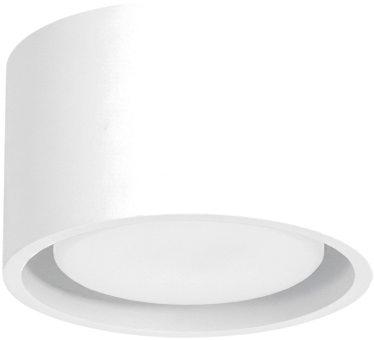 Sollux Lighting Plafondlamp MODO - Gx53 - wit - aluminium - 10x10x6cm