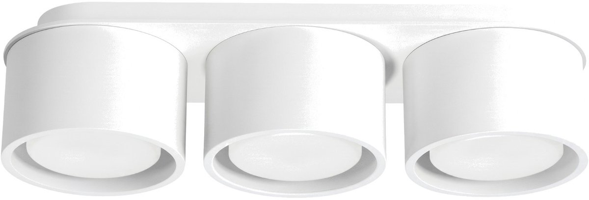 Sollux Lighting Plafondlamp MODO - Gx53 - wit - aluminium - 32.4x10.4x8.2cm