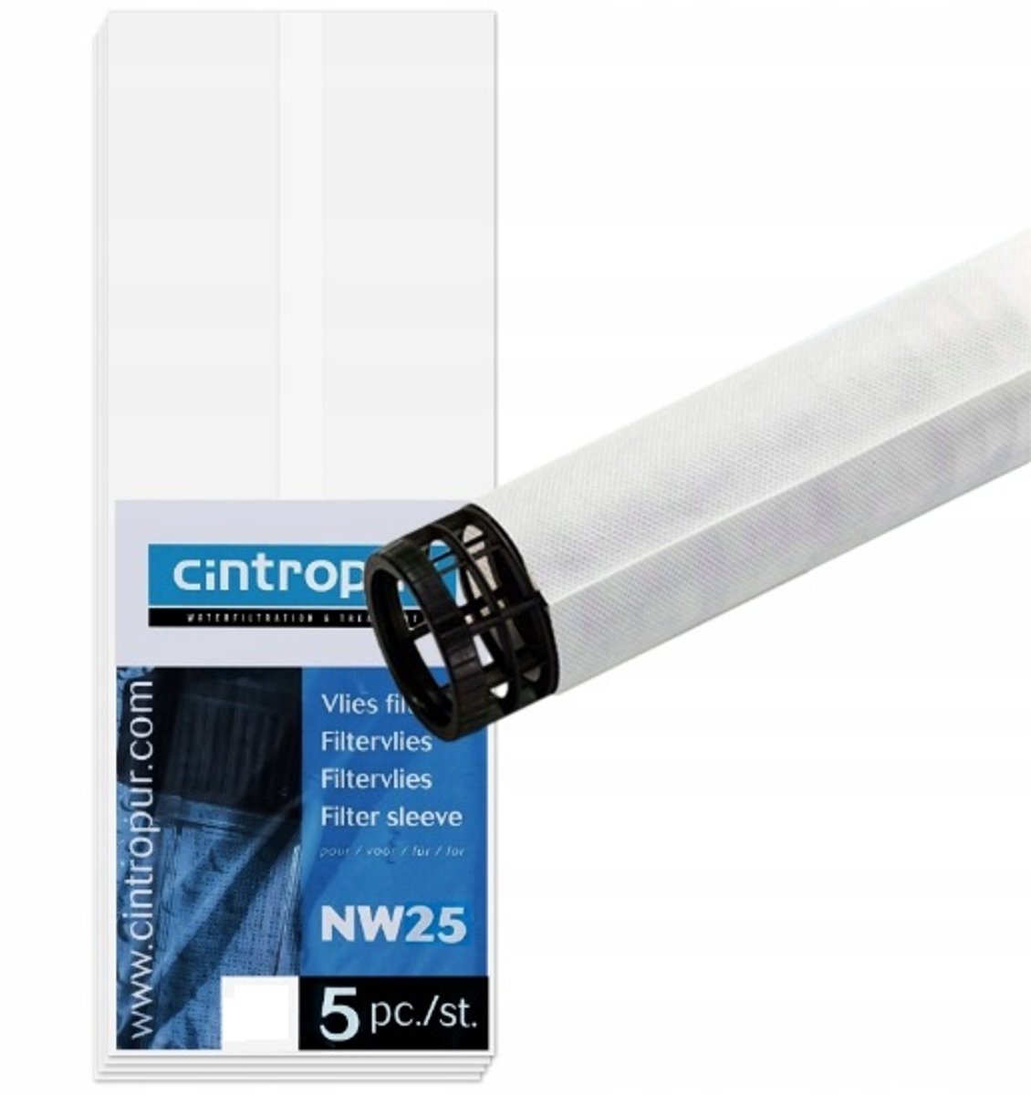 Cintropur NW25 filterinzet stuks - 25 micron - 5 stuks