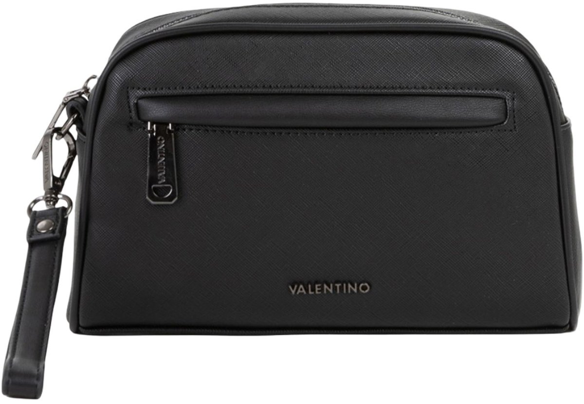VALENTINO toilettas Karo Soft Cosmetic Case Nero zwart