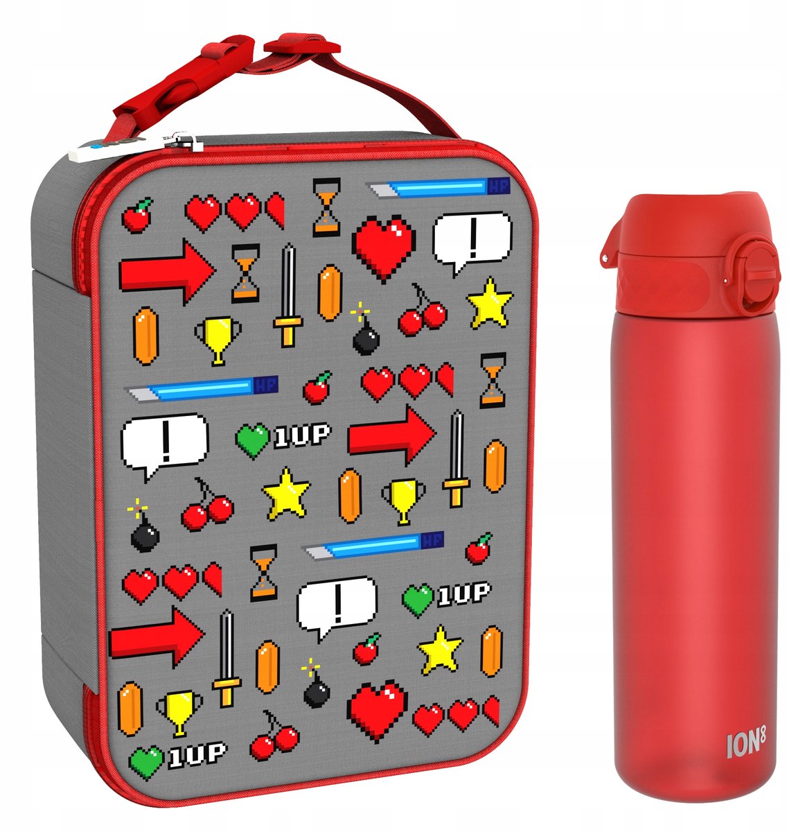 ION8 Bidon 0,5L & Lunchtas Set - Game-editie