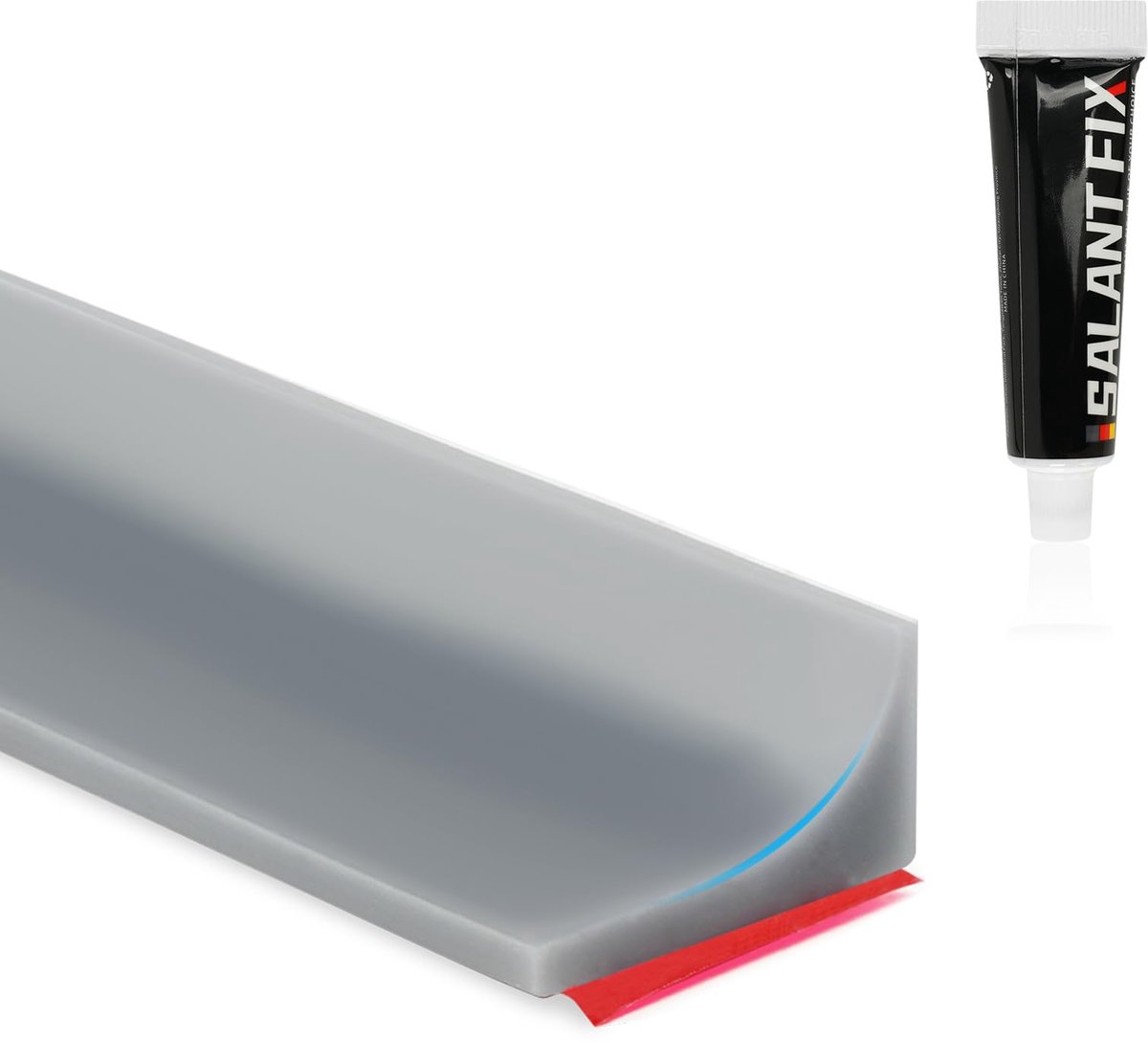 flintronic douchestrip, zelfklevend, doucheafdichting, waterstop voor douche - ShopVlot