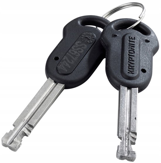 Kryptonite Keeper 785-ketting met Geïntegreerd Slot - Kettingslot Fiets - Fietsslot met Ketting voor Elektrische Fiets - 85 cm - Staal - Rood van Kryptonite — afbeelding 4
