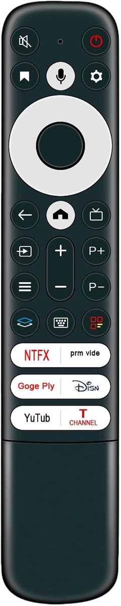 ALLIMITY RC902V FMR2 Voice Remote Control Compatible With TCL TV X925 65X925 75X925 X925-PRO 65C835 55C835 75C635 - ShopVlot
