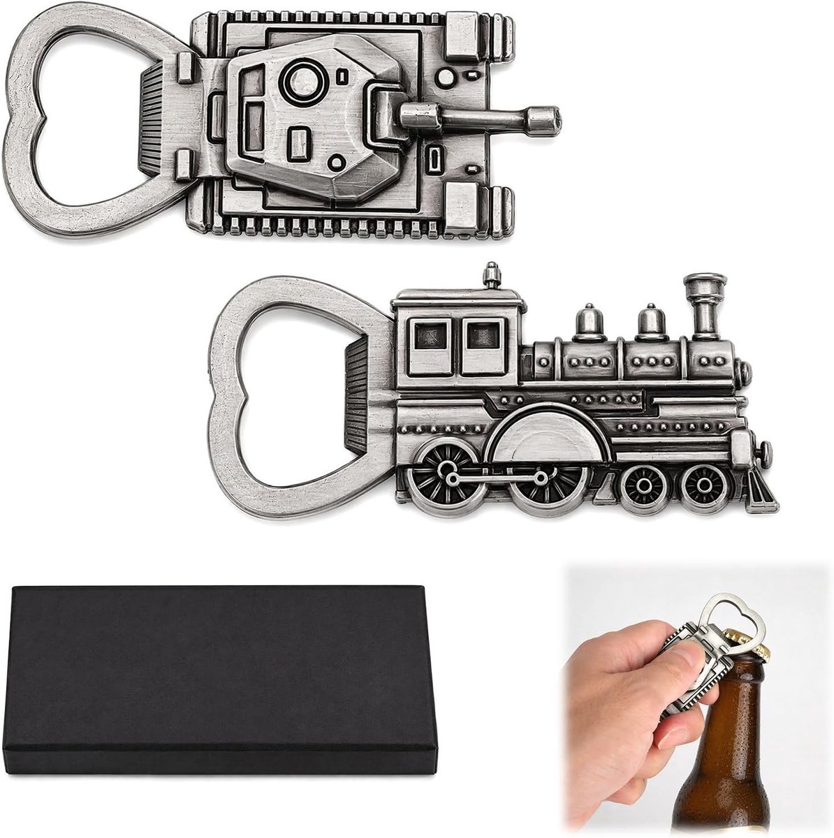 Campercadeaus, camper, bierflesopener, campingcadeaus voor campers, origineel cadeau voor campingliefhebbers - ShopVlot