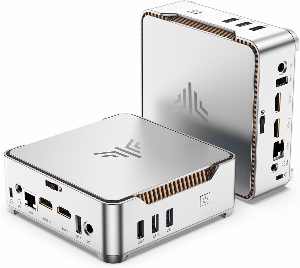 NiPoGi GK3 Plus Mini PC 12GB LPDDR4+256GB SSD - ShopVlot