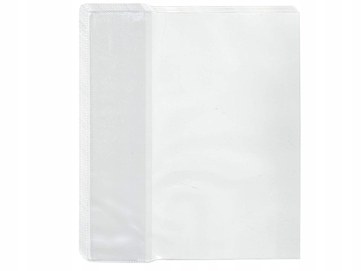 Biurfol E7R+ Verstelbare Boekomslagen 24,2cm x 40,8-44cm Transparant 25st