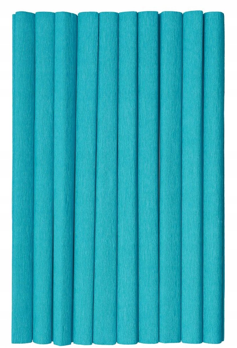 Gekreukeld Crêpepapier Zeegroen 50x200cm - 10 Vel