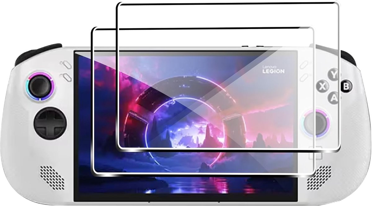 Tieeyivv Tempered Glass Compatible with Lenovo Legion Go S Screen Protector Bubble Free High Resistance HD Transparent - ShopVlot
