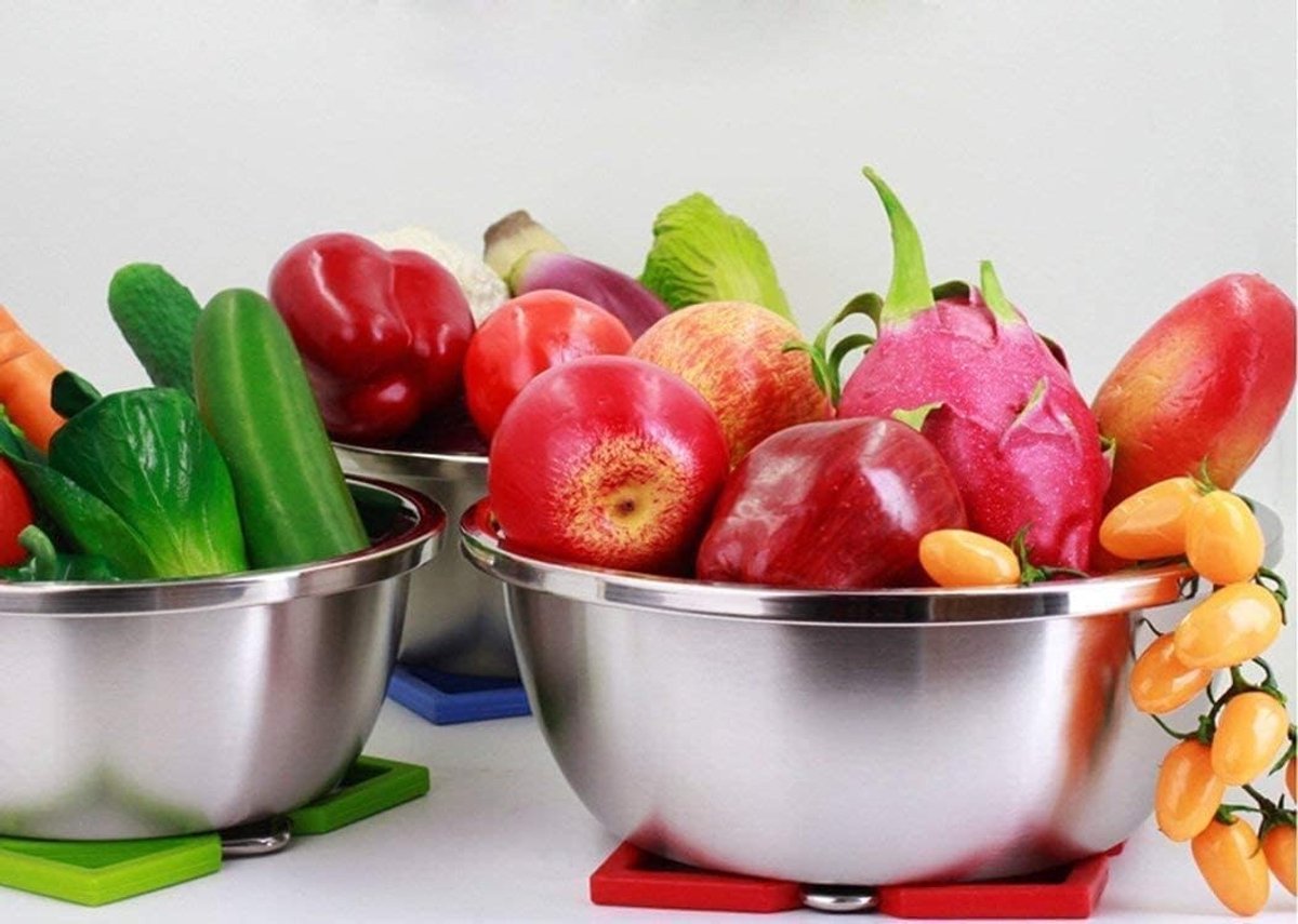 Keukenschaal - Roestvrij staal - 40 cm - Vaatwasmachinebestendig - Voor koken en bakken