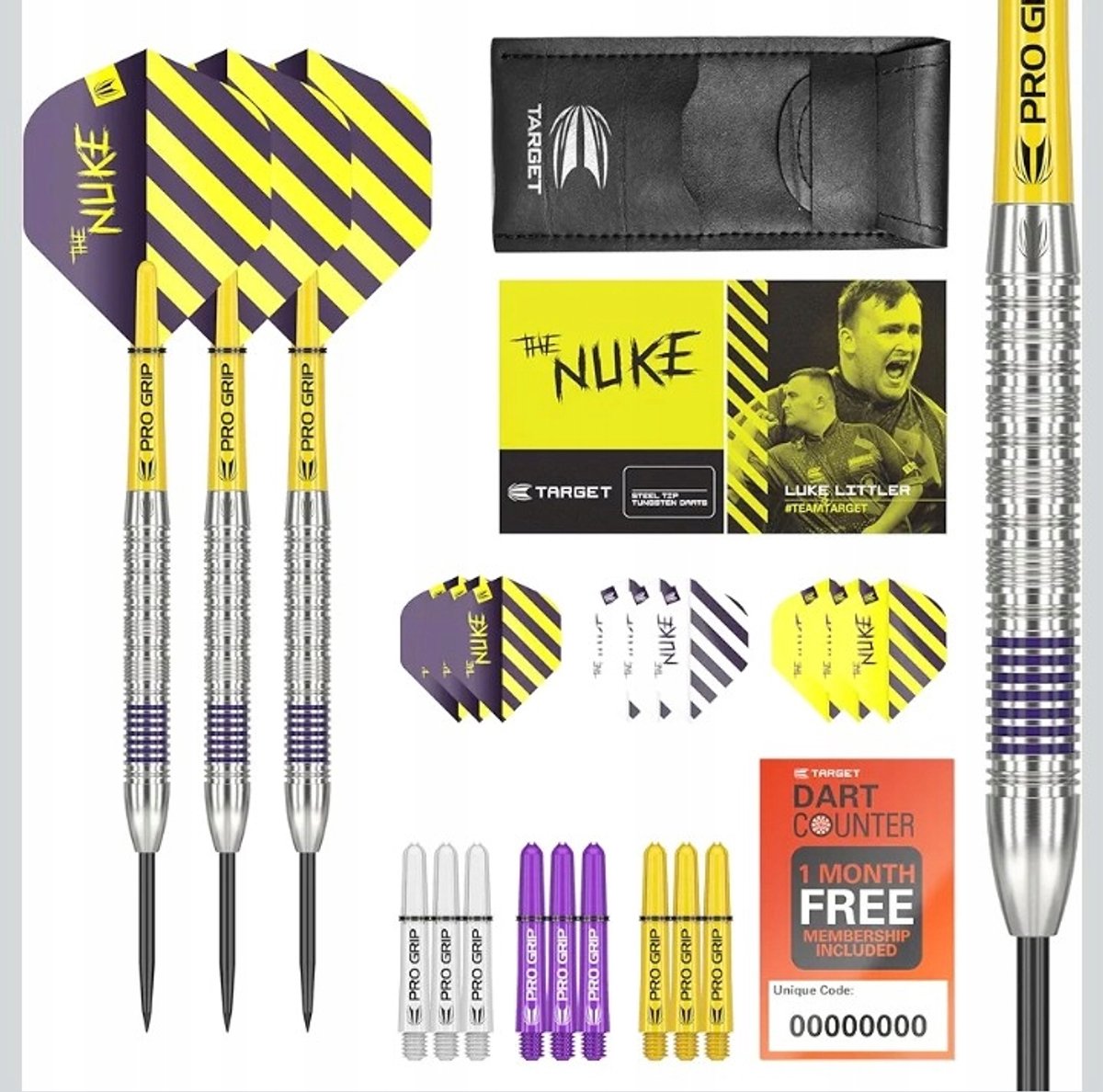 Luke Littler Wolfram Darts 23g - Professionele set