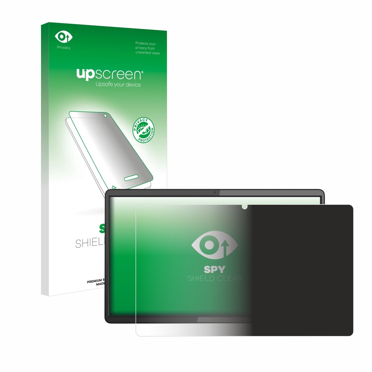 upscreen - privacy screenprotector voor Lenovo IdeaPad Duet 5 Chromebook (13", 6) - Folie Beschermfolie Blauwlichtfilter
