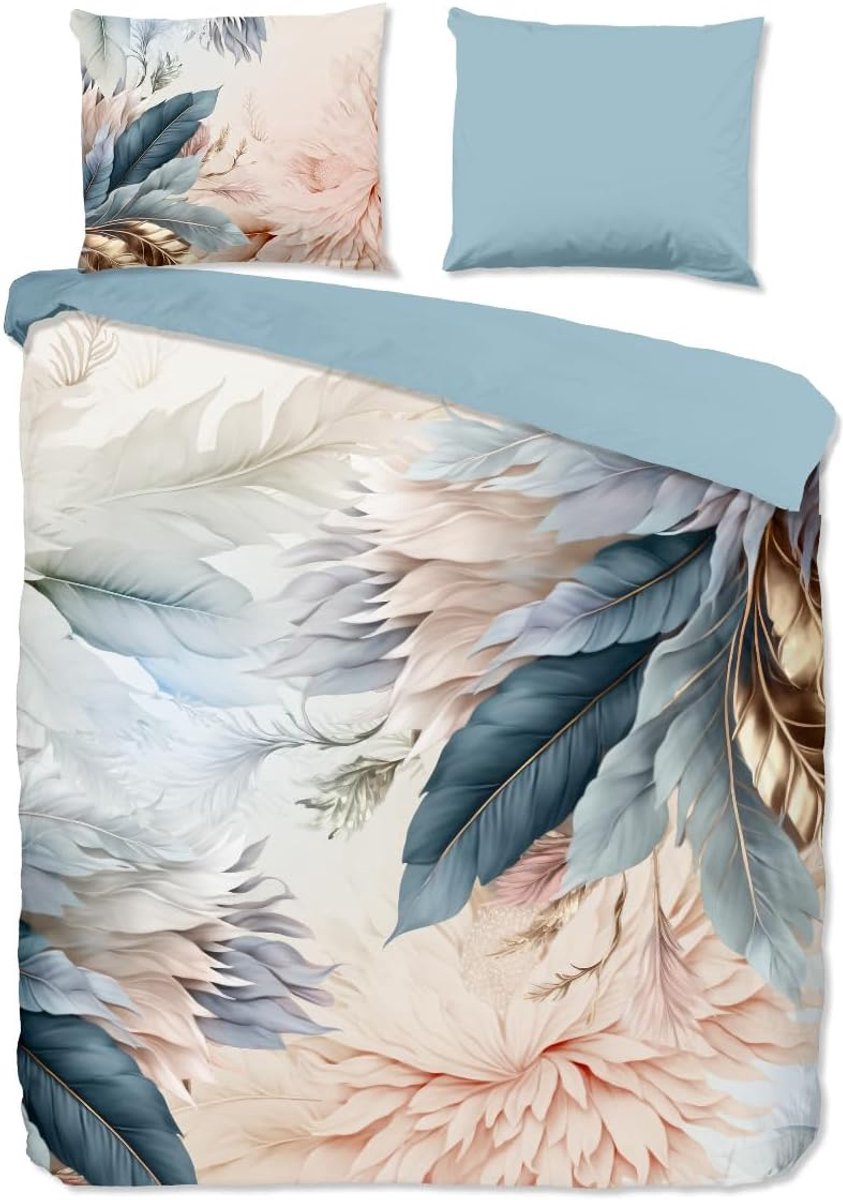 Good Morning Dekbedovertrek Katoen Renforcé Diore - multi 200x200/220cm - ShopVlot
