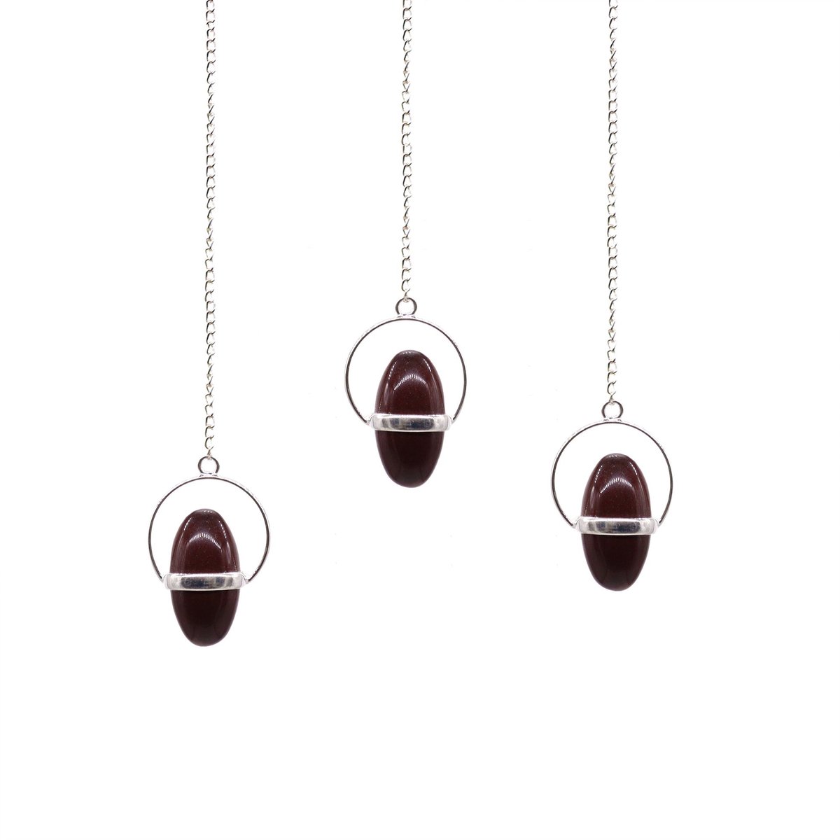Shiva Lingam met bandpendel
