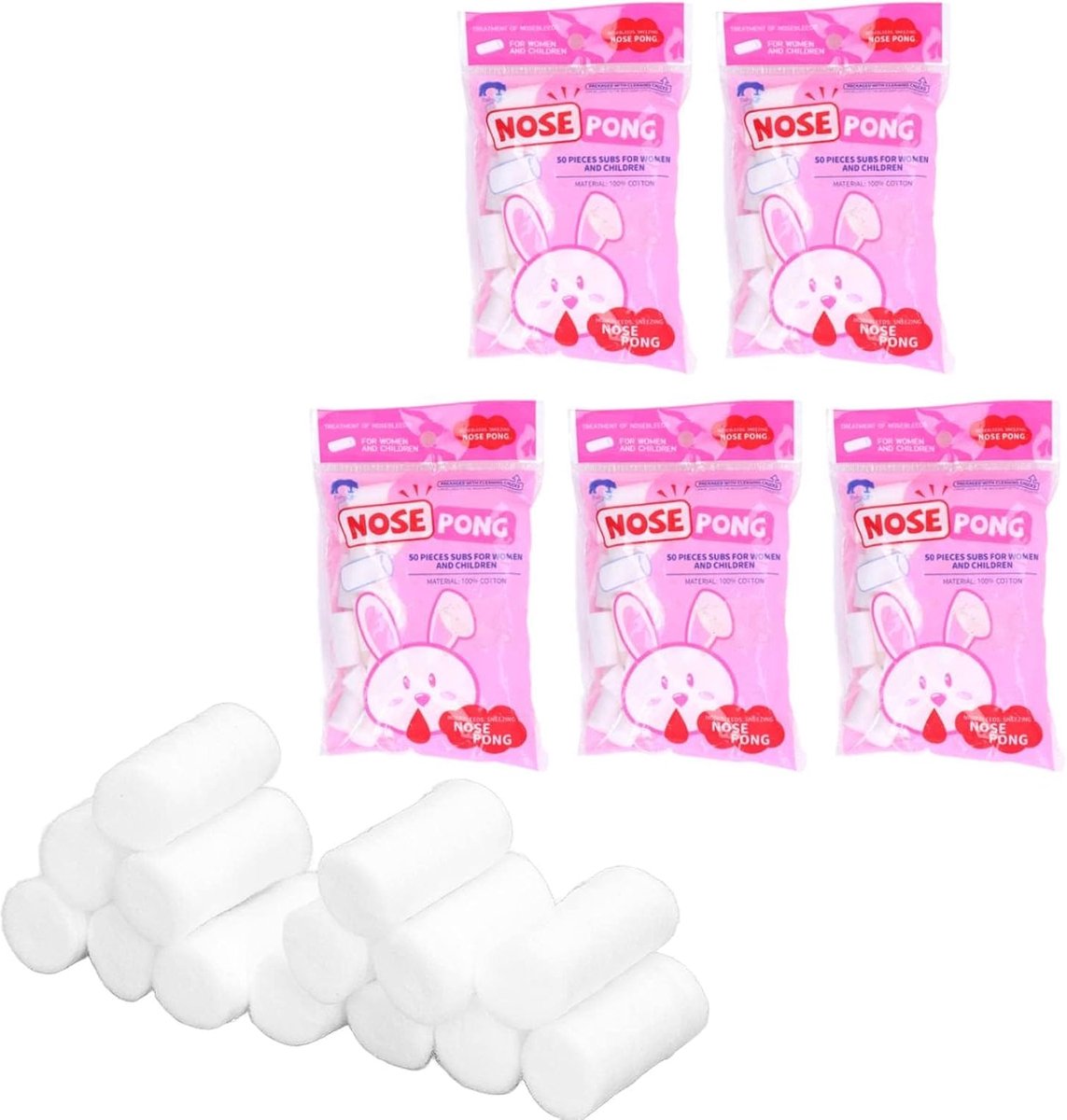 Nosebleed Stopper voor Kinderen - Hemostatische Wattenstaafjes - Snelle Bloedstopper - Eenvoudig in gebruik - ShopVlot