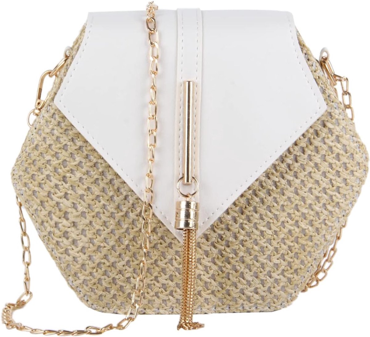 Schoudertassen voor dames - Woven Straw - Perfect voor stranduitjes - ShopVlot