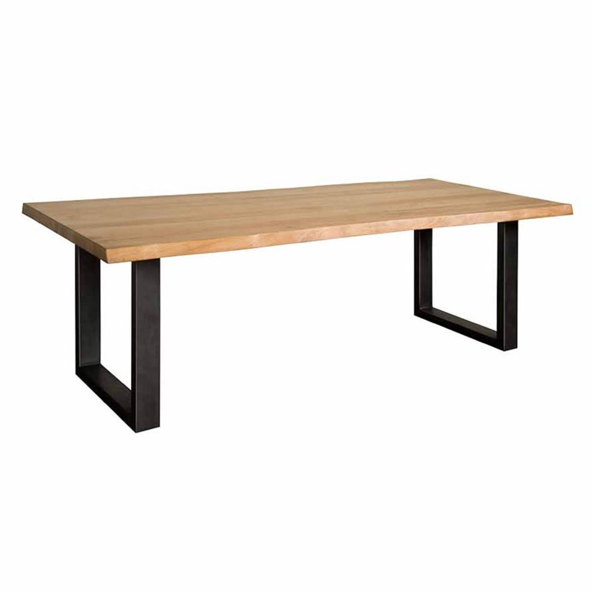Tower Living Eettafel Ultimo - Rechthoek Naturel Hout - 160x90x78cm