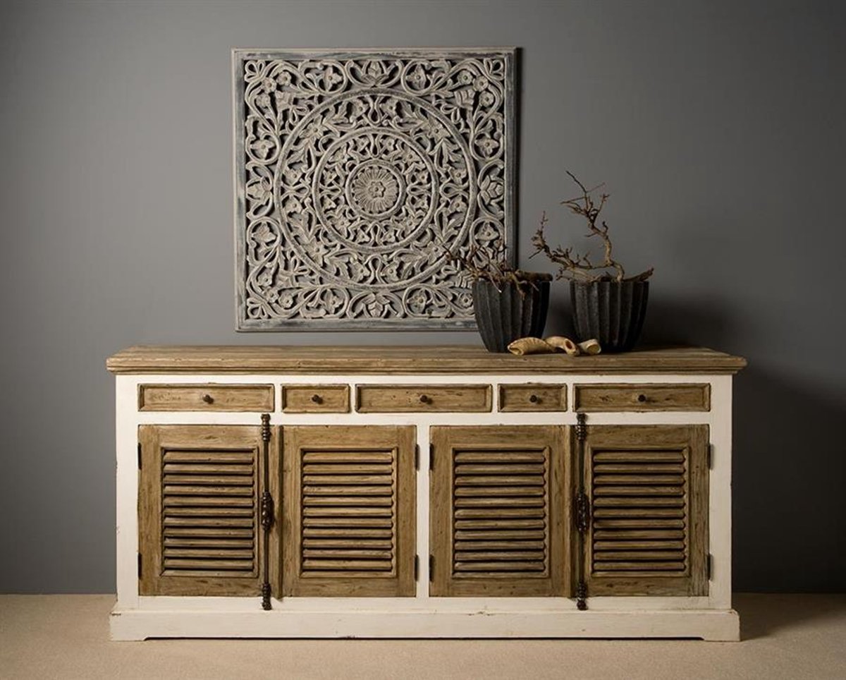 Tower Living Dressoir Amanda - Bruin Hout - 200x50x90cm