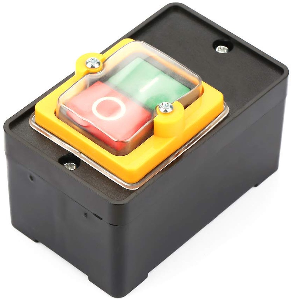 Waterdichte ON OFF Schakelaar 10A - Industrieel 220V/380V - Pushbutton Switch - Eenvoudige installatie - ShopVlot