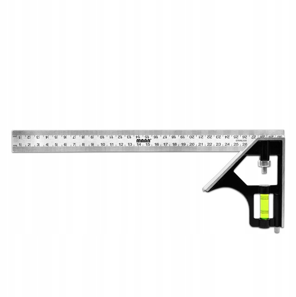 Verstelbare Hoekmeter 300 mm met Waterpas