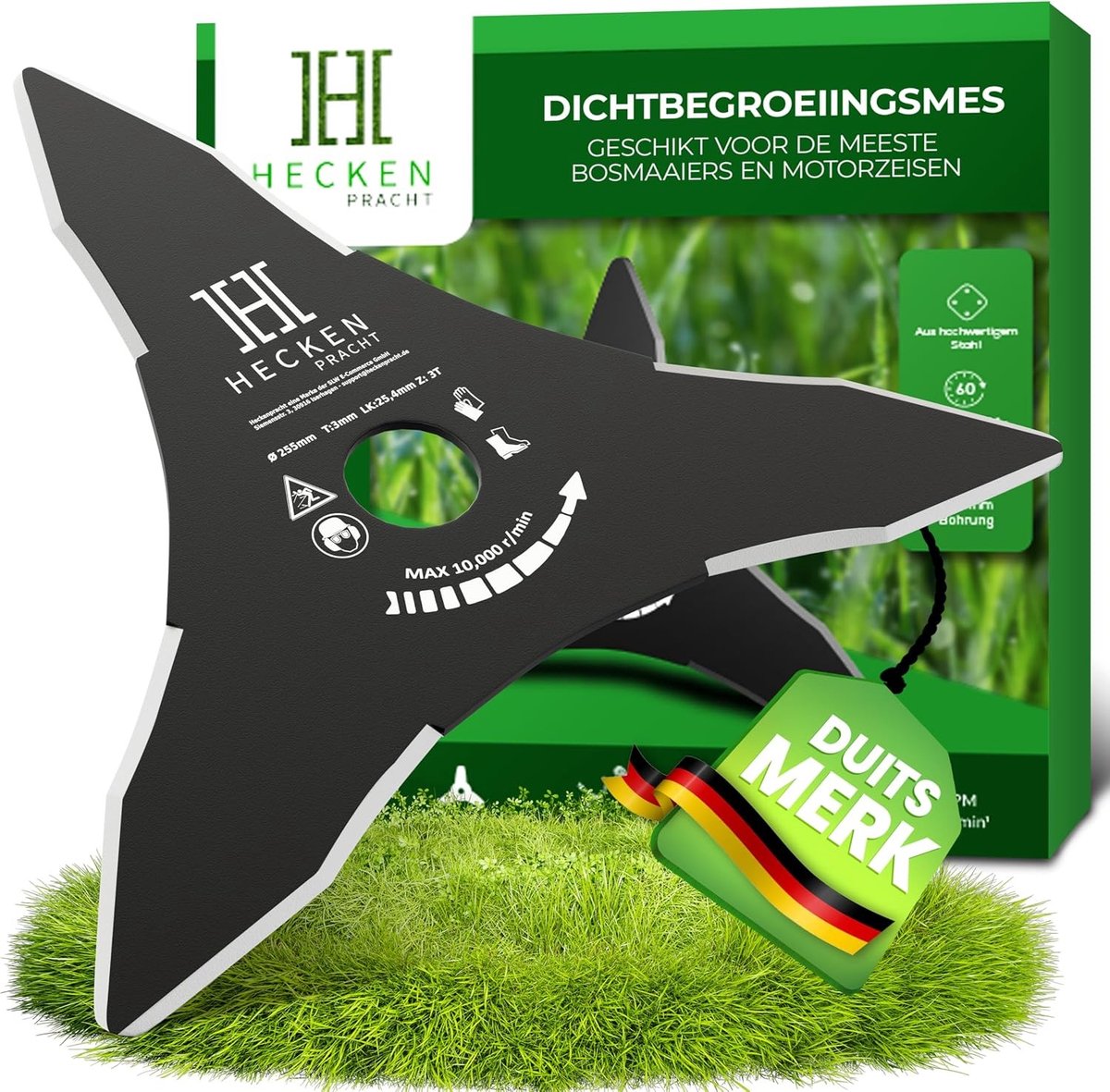 Bosmaaiermes - Staal - Universele Pasvorm - Voor Bosmaaiers en Bosmaaieraccessoires