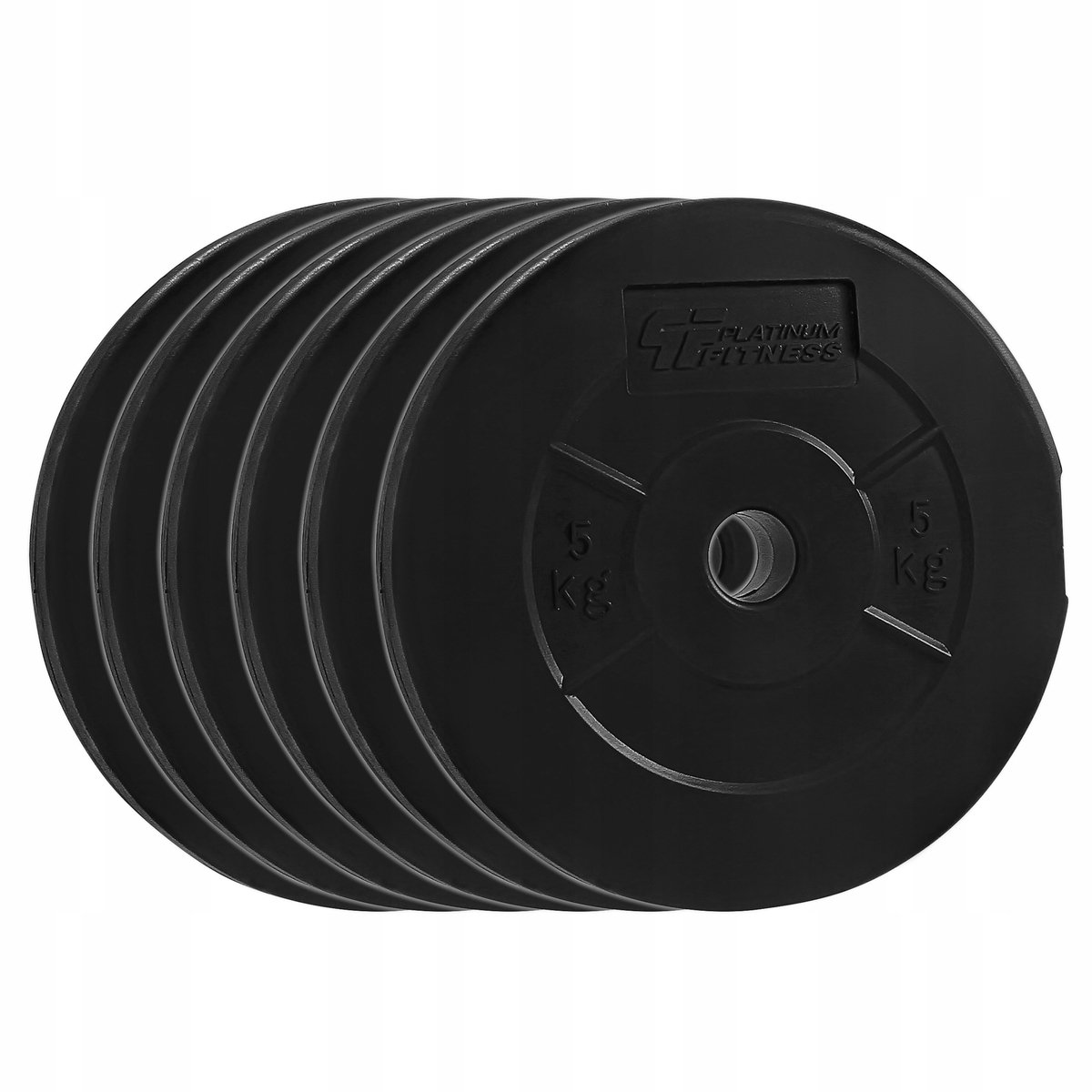Platinum Fitness houderset 30kg - bitumineus materiaal schijven 29mm