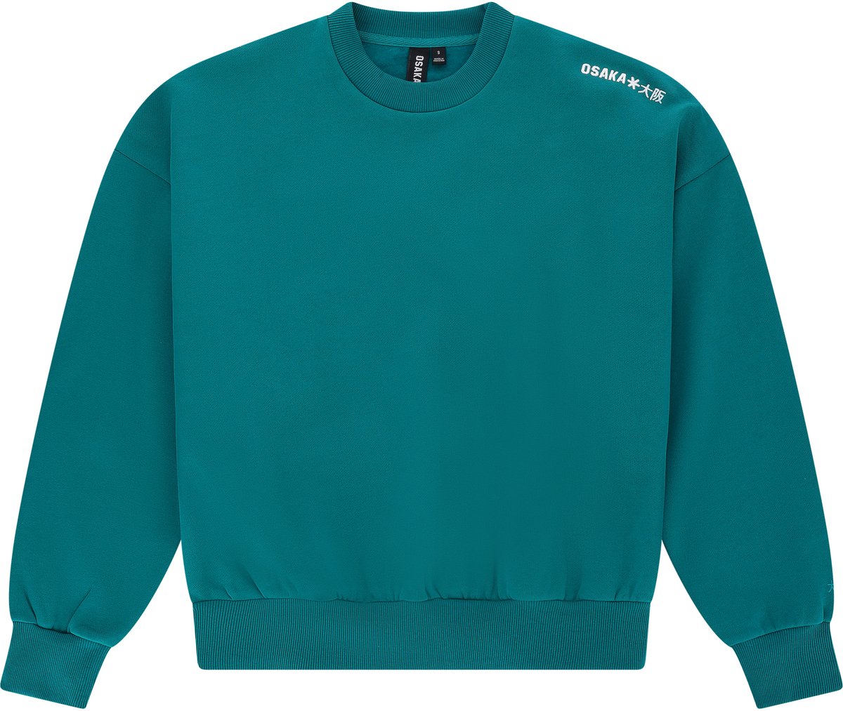 Osaka Men Boxy Sweater Transformative Teal