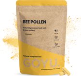 GOYU Bijenpollen extract 1000 mg per dagdosering 60 Capsules - Stuifmeelkorrels - bee pollen - bijen pollen - Koolzaad - Celwand gebroken - 500 mg per capsule - 60 capsules - Zonder toevoegingen - Lab getest - 30 dagen voorraad per zakje