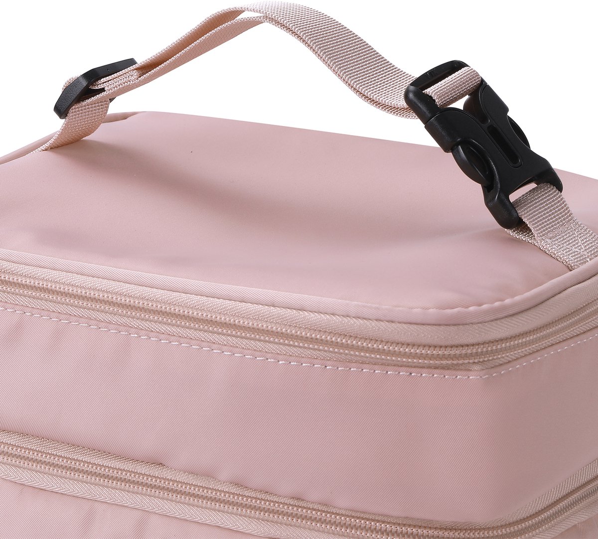 Brisby Koeltas 12 Liter – Lunchtas voor Werk & Onderweg – 2 Geïsoleerde Vakken – Inclusief 2 Koelelementen – Tot 10 Uur Koel- Soft Pink — cadeau in Sport & Outdoor - foto 8