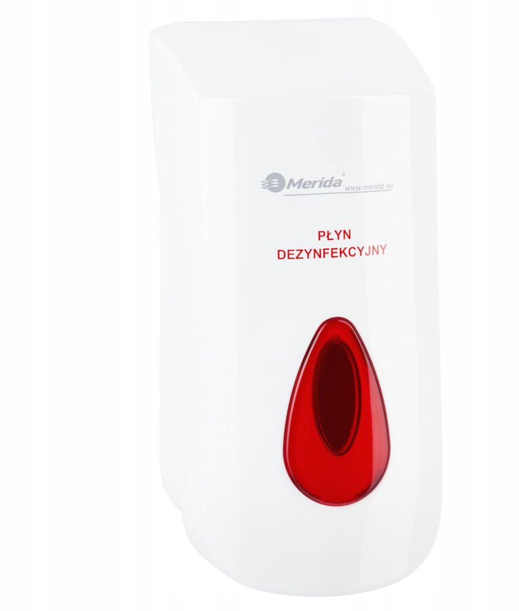 Merkloos Handdesinfectiemiddel Dispenser Spray - Wit ABS