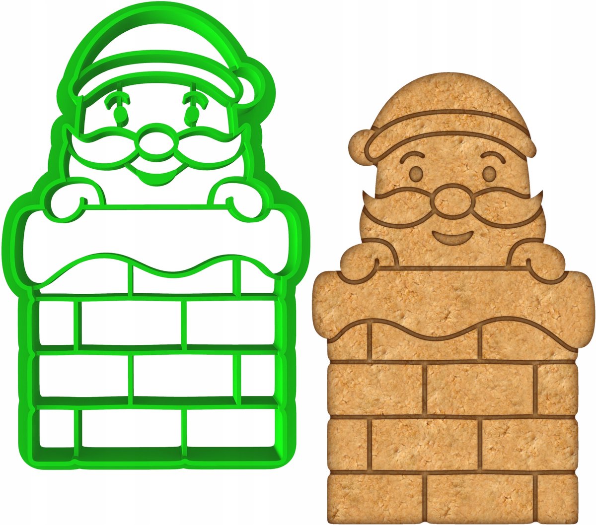 Koekjesvorm Sinterklaas 8cm - Kerst Koekjes & Pepernoten