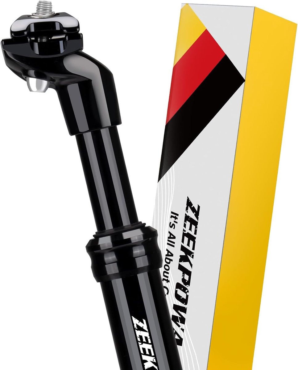 Fietszadelpen 27.2 mm - Vering - Verstelbare demping - Comfortabel fietsen
