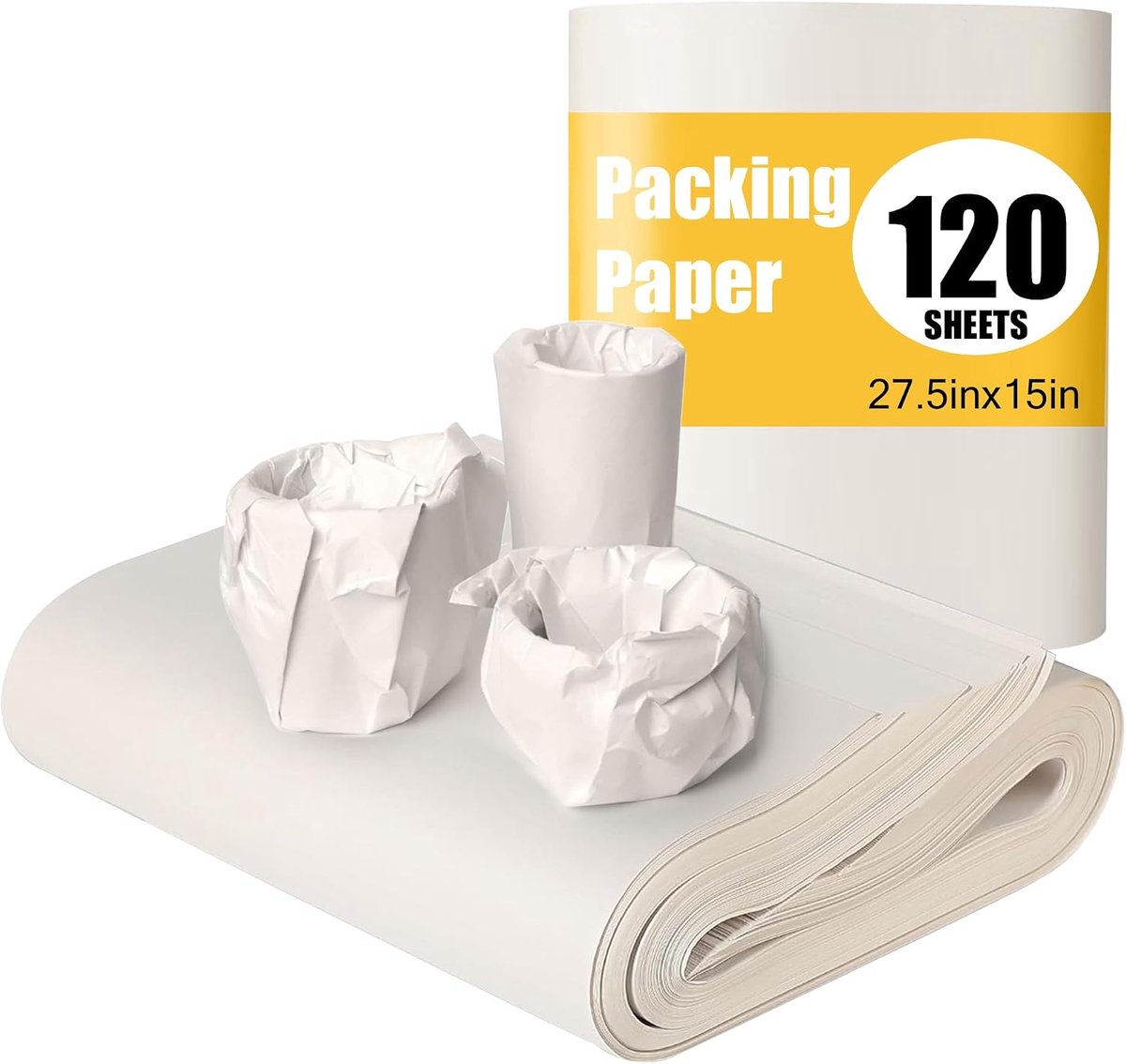 Verhuispapier 120 vellen - 70×38 cm - nieuwsprint - ideaal voor inpakken