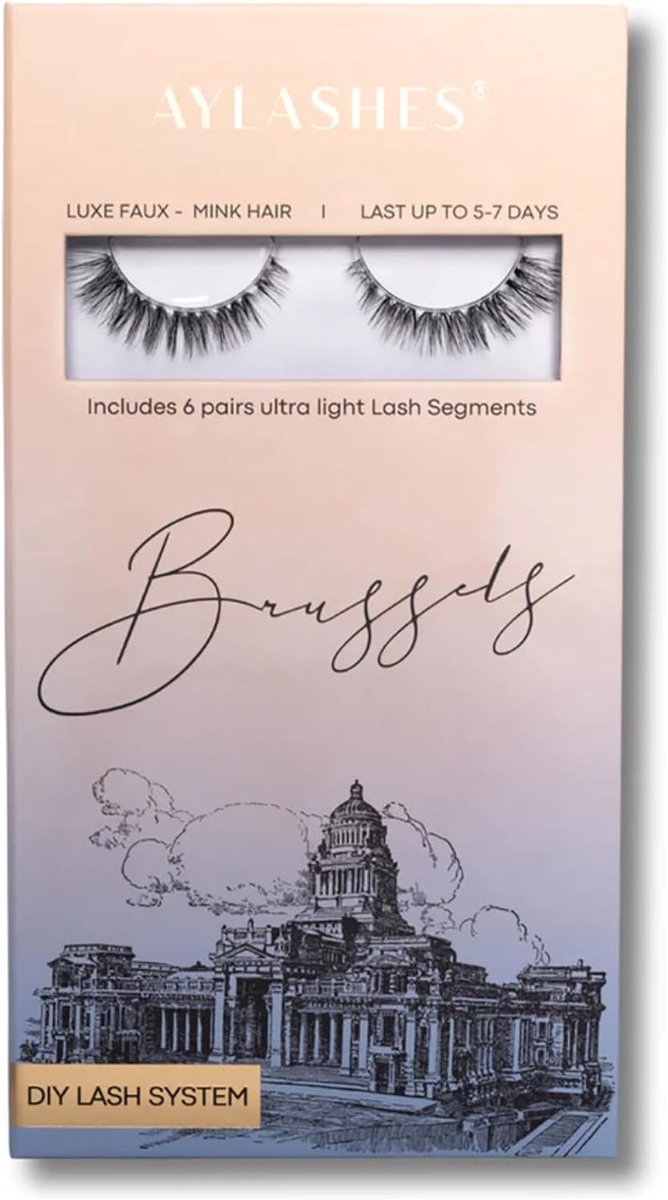 AYLASHES - DIY eyelash extensions with tassels, eyelash bands, lasts up to 7 days, DIY eyelash set for home - ShopVlot