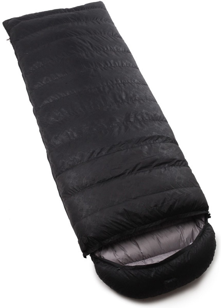 Dons-slaapzak (Donsalternatieve vezel / Donsachtige vezel) – Model: envelop – Waterdicht en ademend – Geschikt voor thru-hiking-backpacken en kamperen – Geschikt voor vier seizoenen – 600 g (0–15 °C)-210 x 80 cm