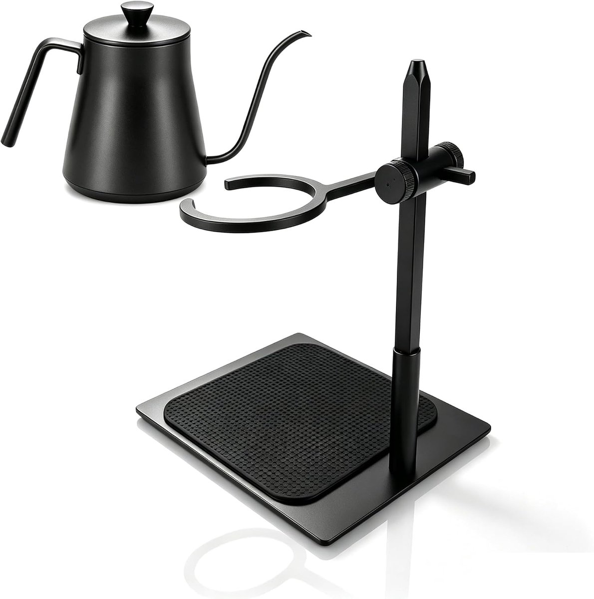 Pour Over Coffee Stand, Aluminum Pour Over Coffee Station Dripper Stand Adjustable Non-slip Dripper Tools for Home - ShopVlot