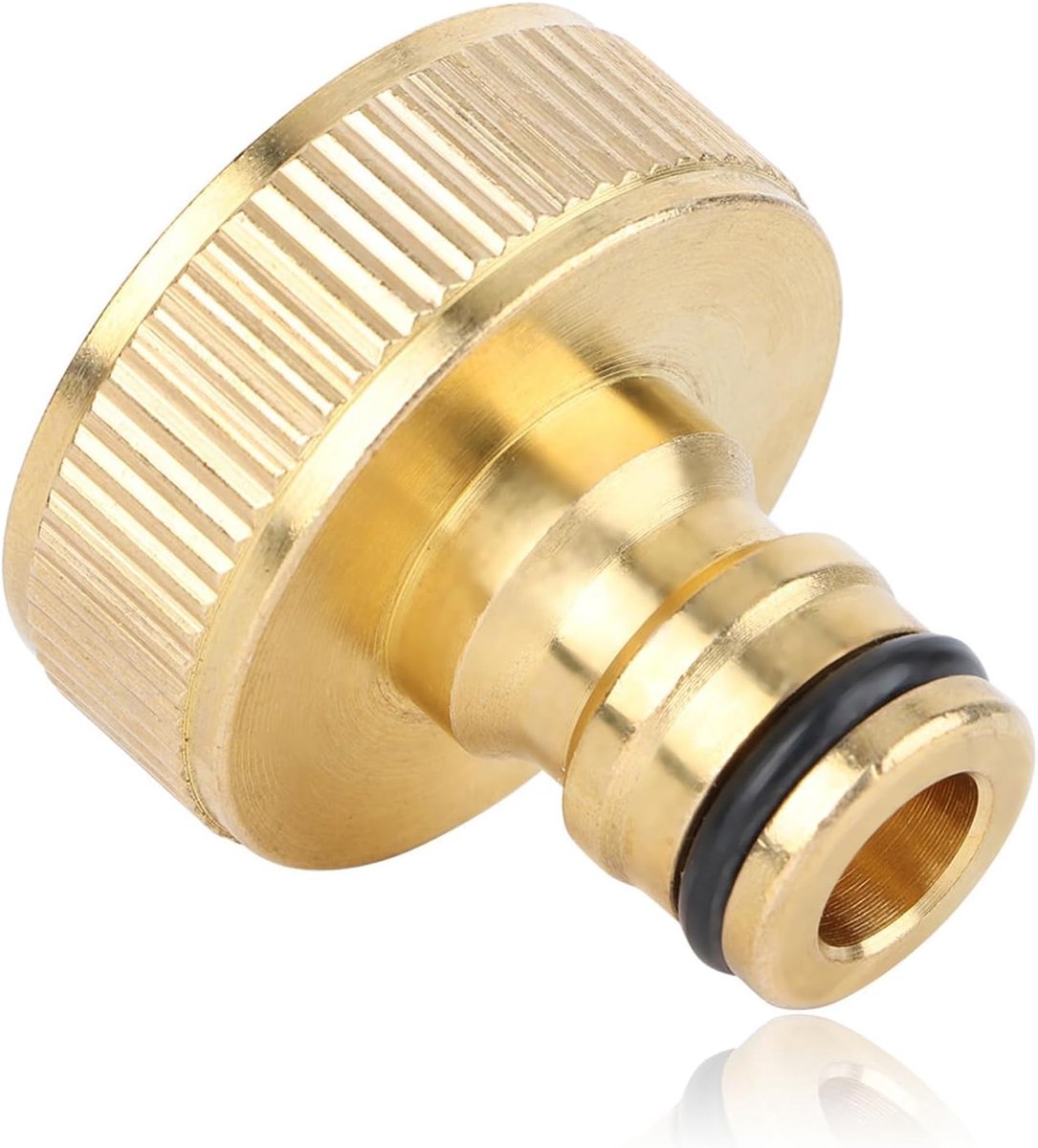 Garden Hose Connector, 3.5cm/1.4inch Diameter G1 Female Thread Hose Adapter Quick Hookup Hookah Connection Fittings - ShopVlot