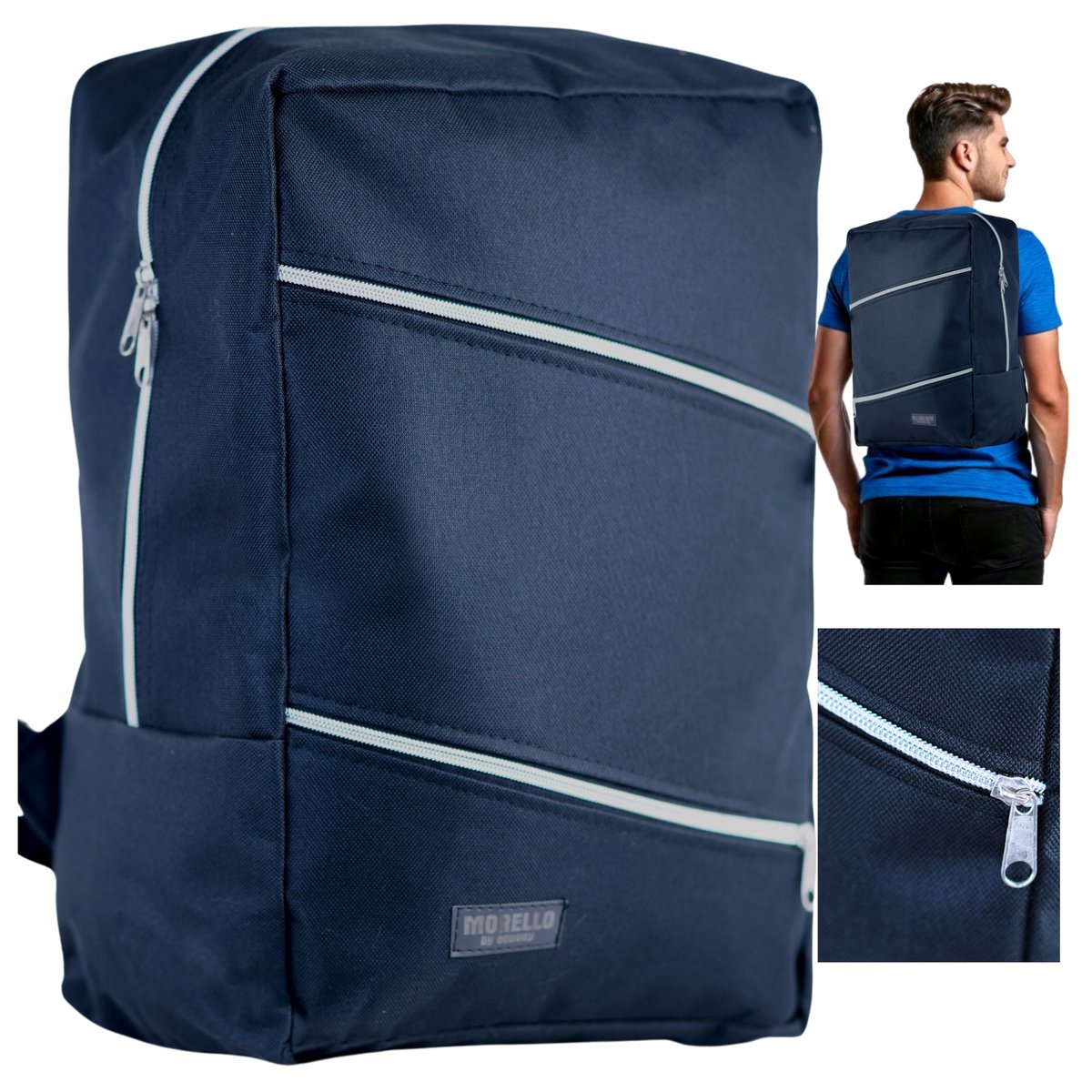 Handbagage Rugzak 40x25x20 cm - Vlietuig Cabine Bagage
