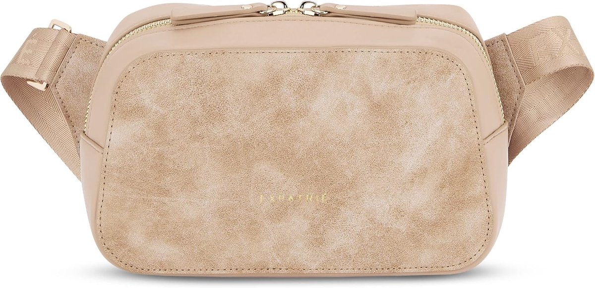 Expatrié Shoulder Bag Women - Fleur - Elegant Crossbody Bag - Small Handbag for Wedding Party Festival, Sand, One - ShopVlot