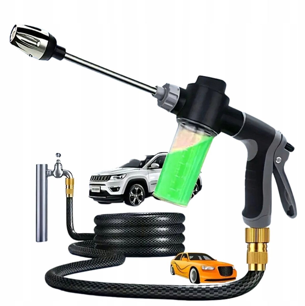 Schuimpistool voor Auto's & Tuin - Krachtig & Verstelbaar