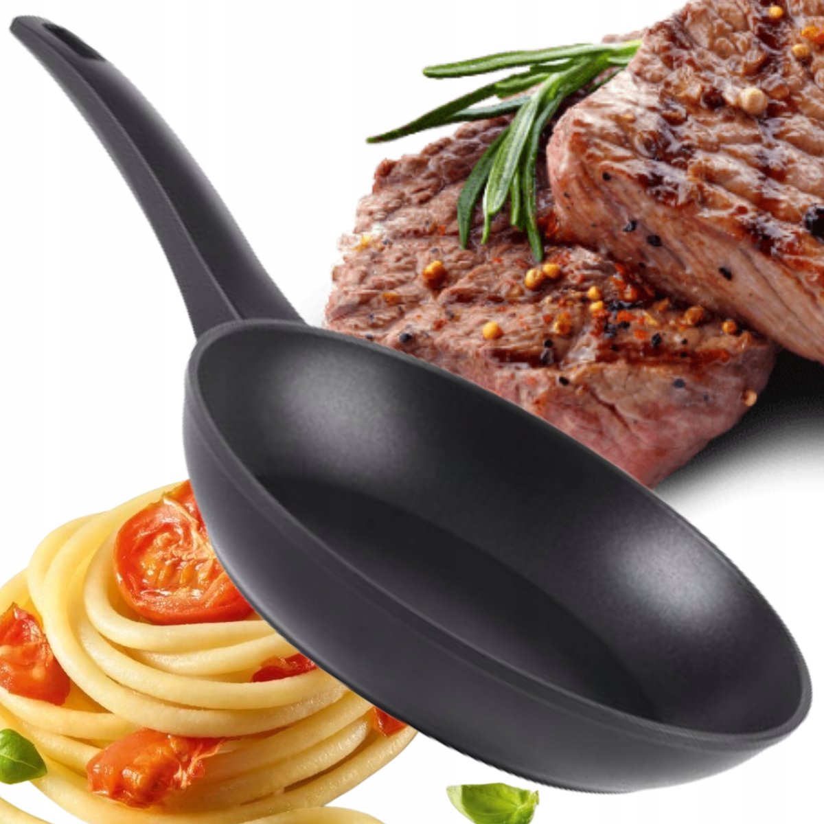 Berretti Massimo Wokpan 28cm - Anti-aanbak, Inductie, Soft Touch