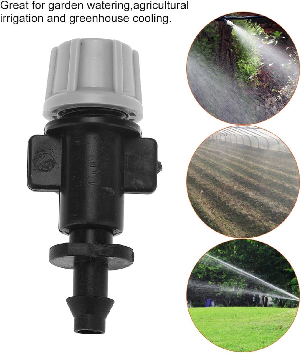 Spraynozzles 50 stuks - Plastic - Verstelbaar - Ideaal voor tuin en irrigatie - ShopVlot
