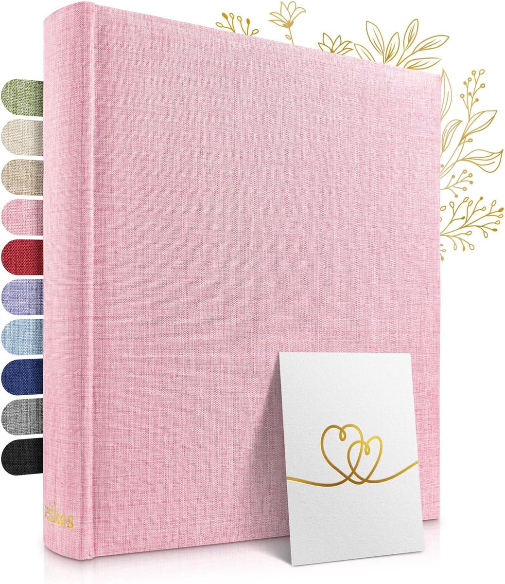 Fotoalbum 32 pagina's - Roze - Inclusief geschenkdoos - Perfect voor jouw DIY ontwerpen - ShopVlot