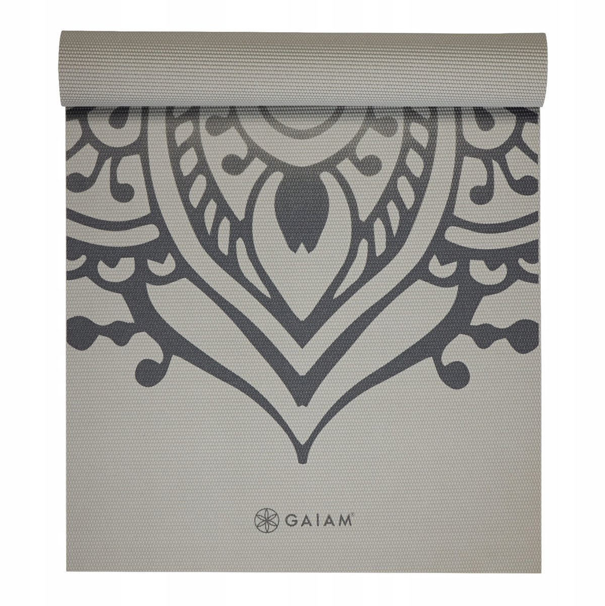 Gaiam Yoga Mat - Sustained Grey Sundial Layers - 5 mm